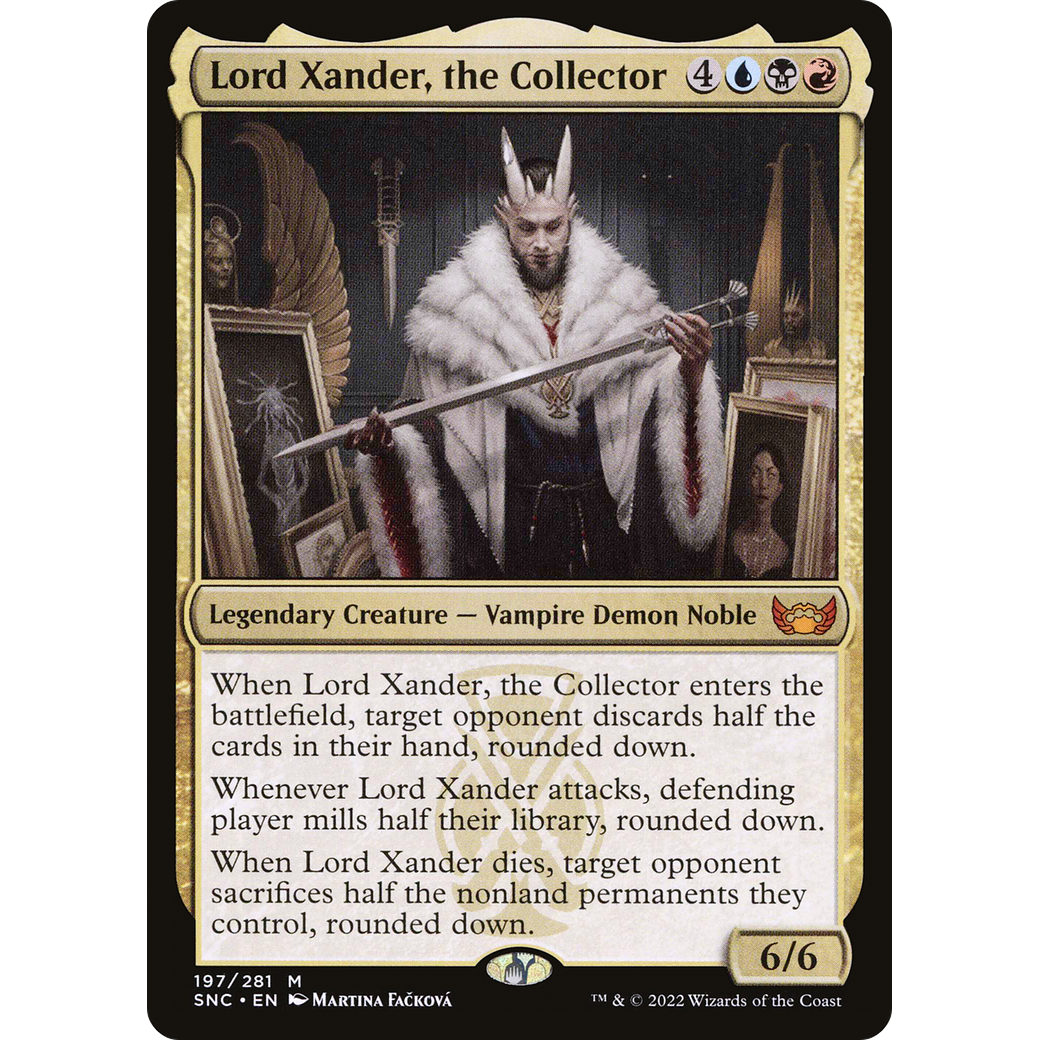 Lord Xander, the Collector (SNC-197) - Streets of New Capenna Foil