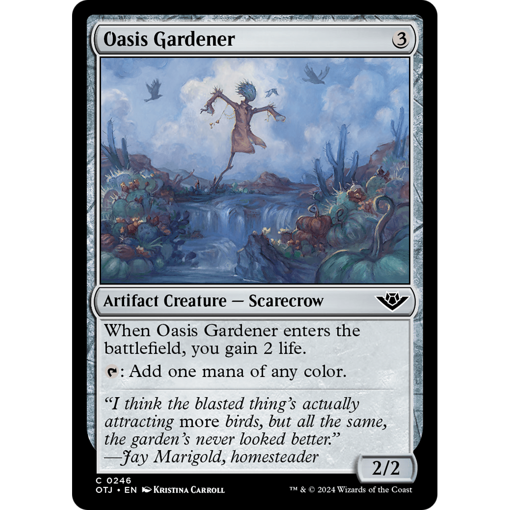 Oasis Gardener (OTJ-246) - Outlaws of Thunder Junction