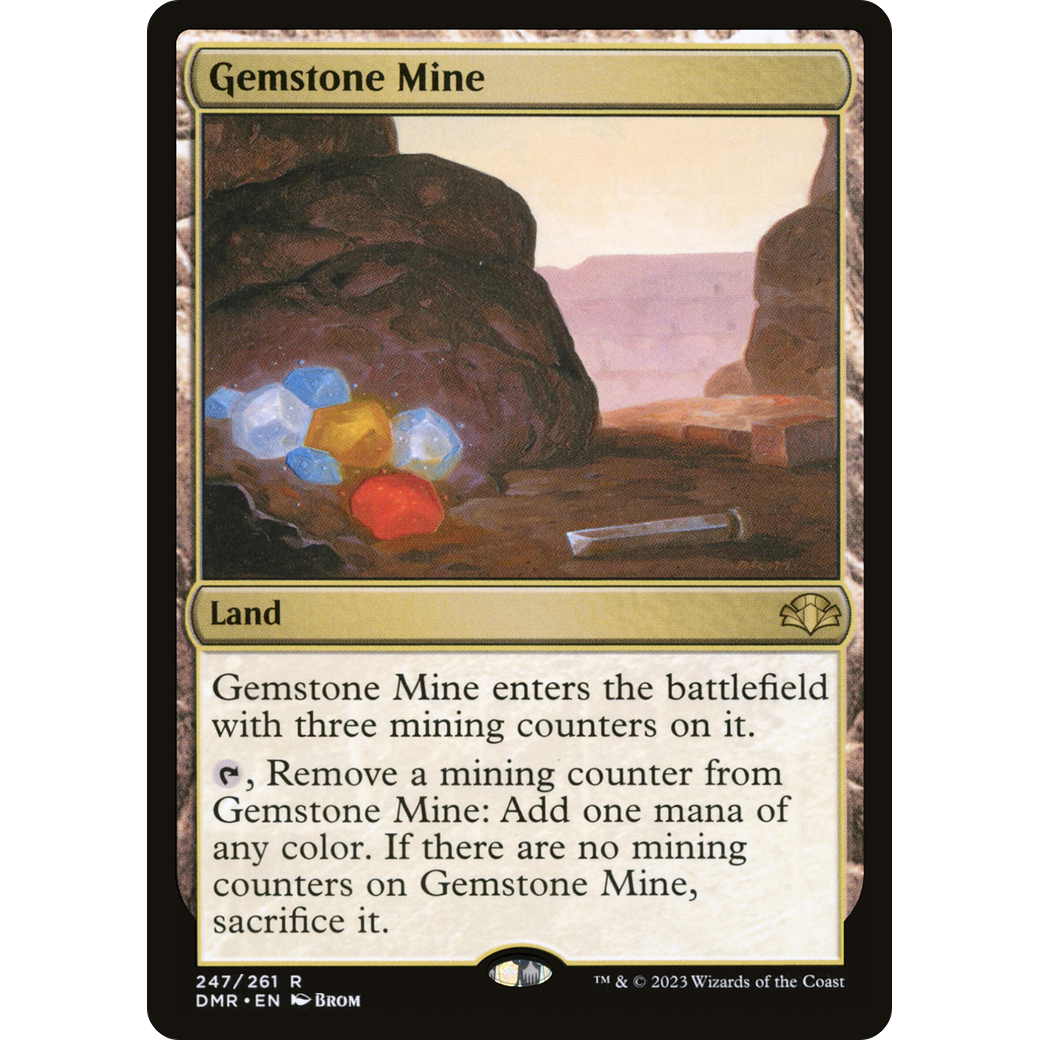 Gemstone Mine (DMR-247) - Dominaria Remastered Foil