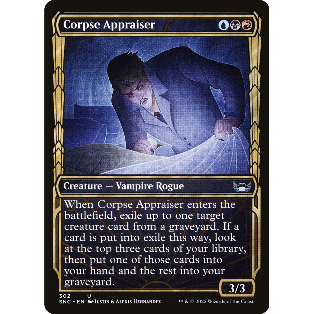 Corpse Appraiser (Showcase) (SNC-302) - Streets of New Capenna: (Showcase)
