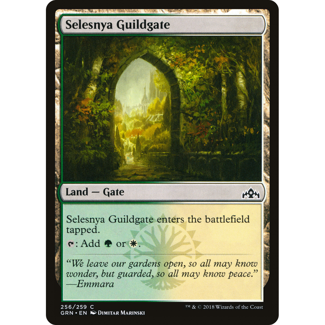 Selesnya Guildgate (256) (GRN-256) - Guilds of Ravnica Foil