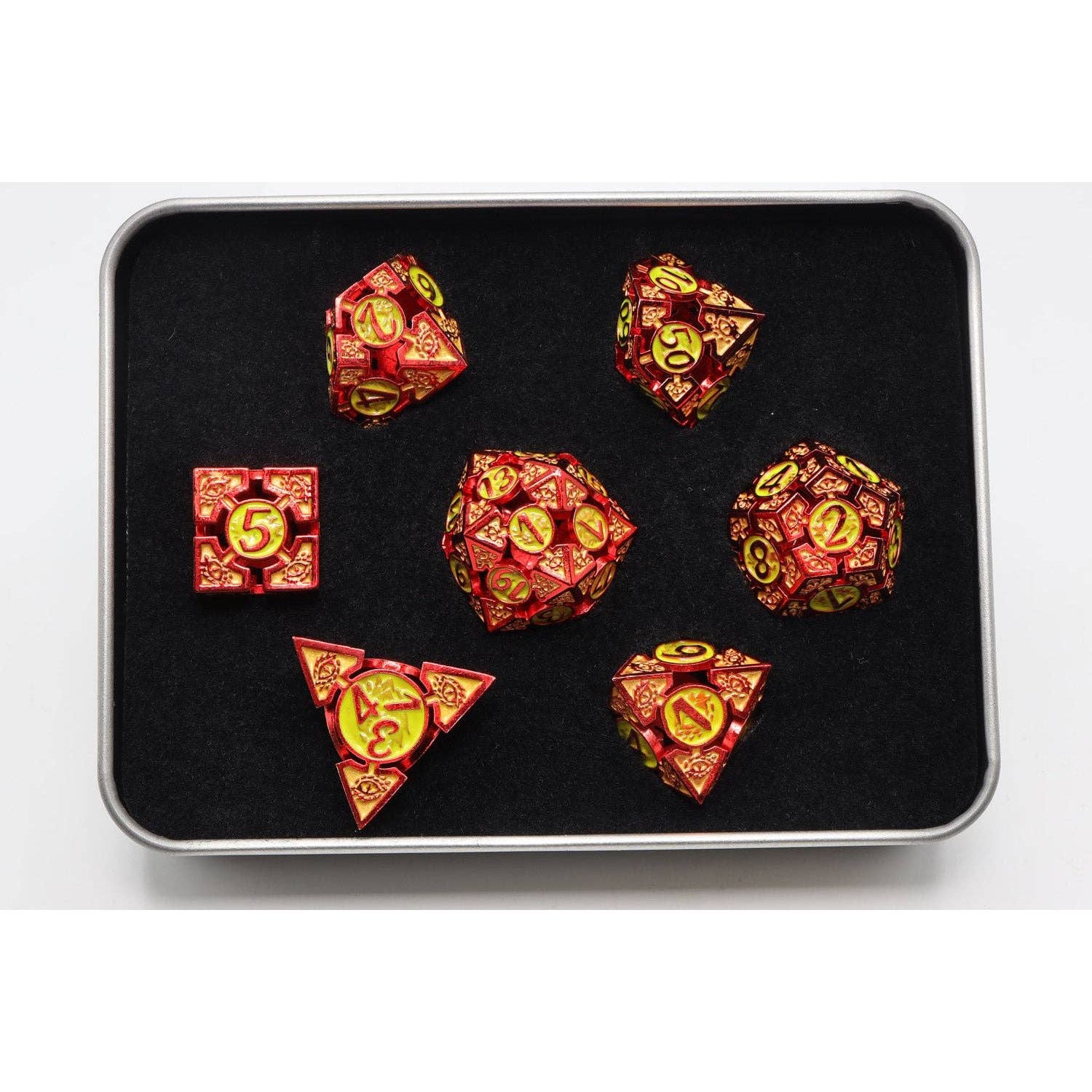 Oculus: Wide Awake - Metal RPG Dice Set