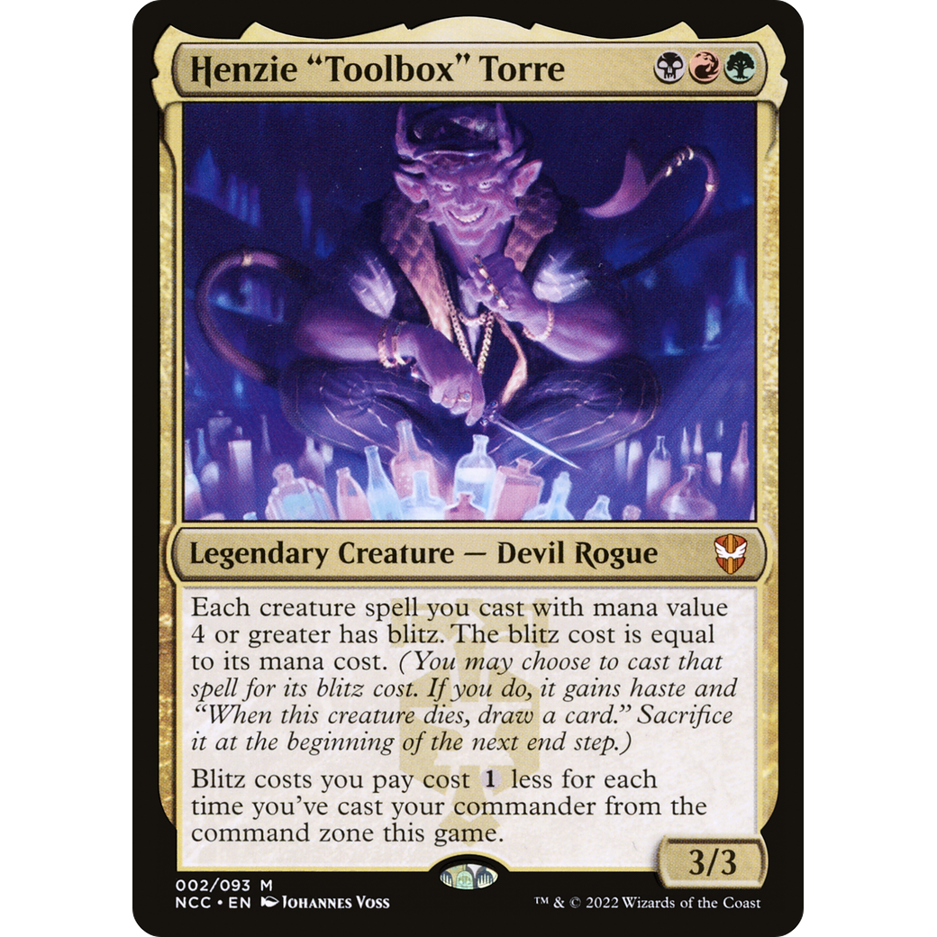 Henzie "Toolbox" Torre (NCC-002) - New Capenna Commander