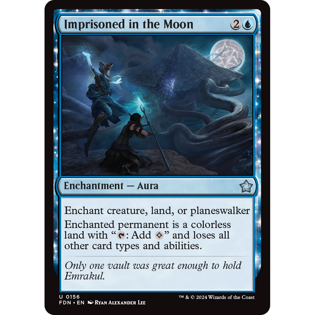 Imprisoned in the Moon (FDN-156) - Foundations Foil