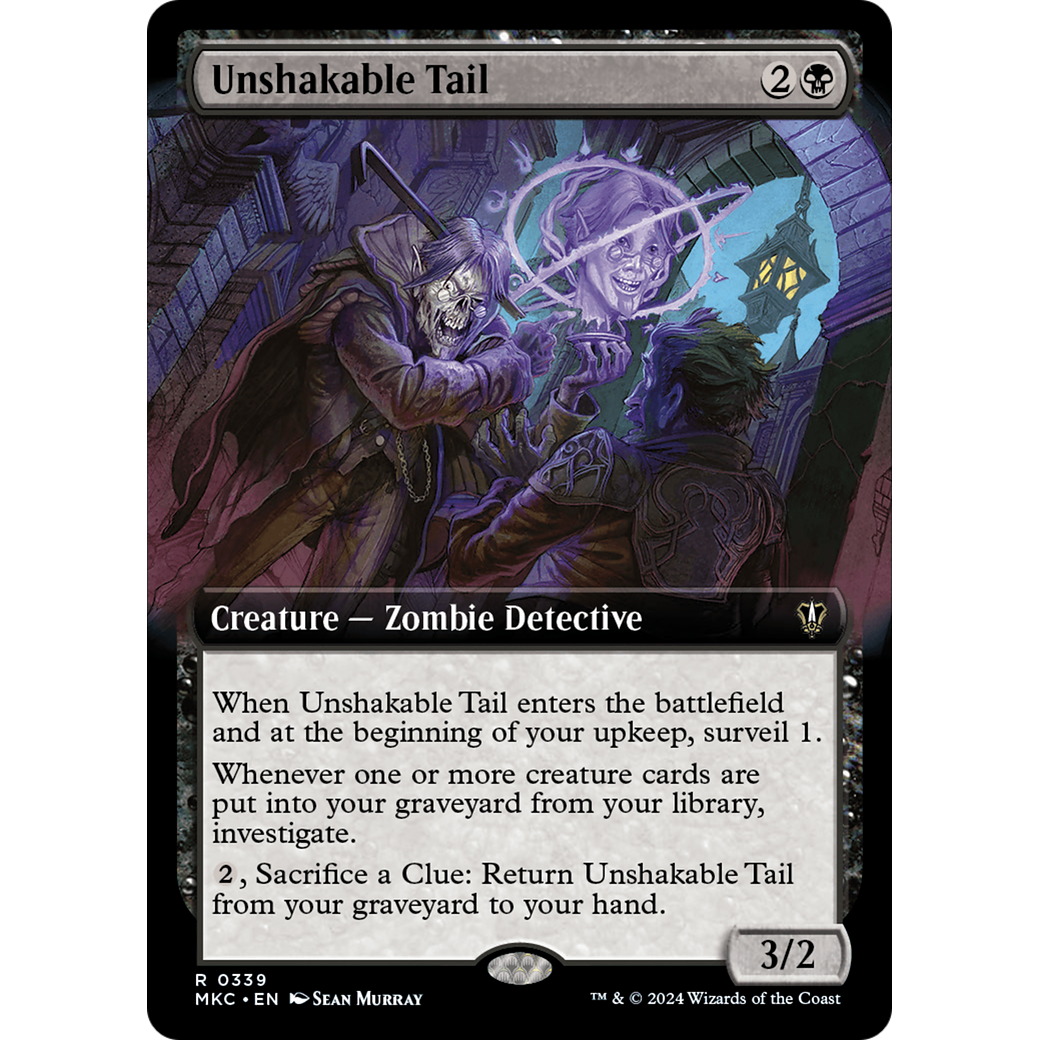 Unshakable Tail (MKC-339) - Murders at Karlov Manor Commander: (Extended Art)