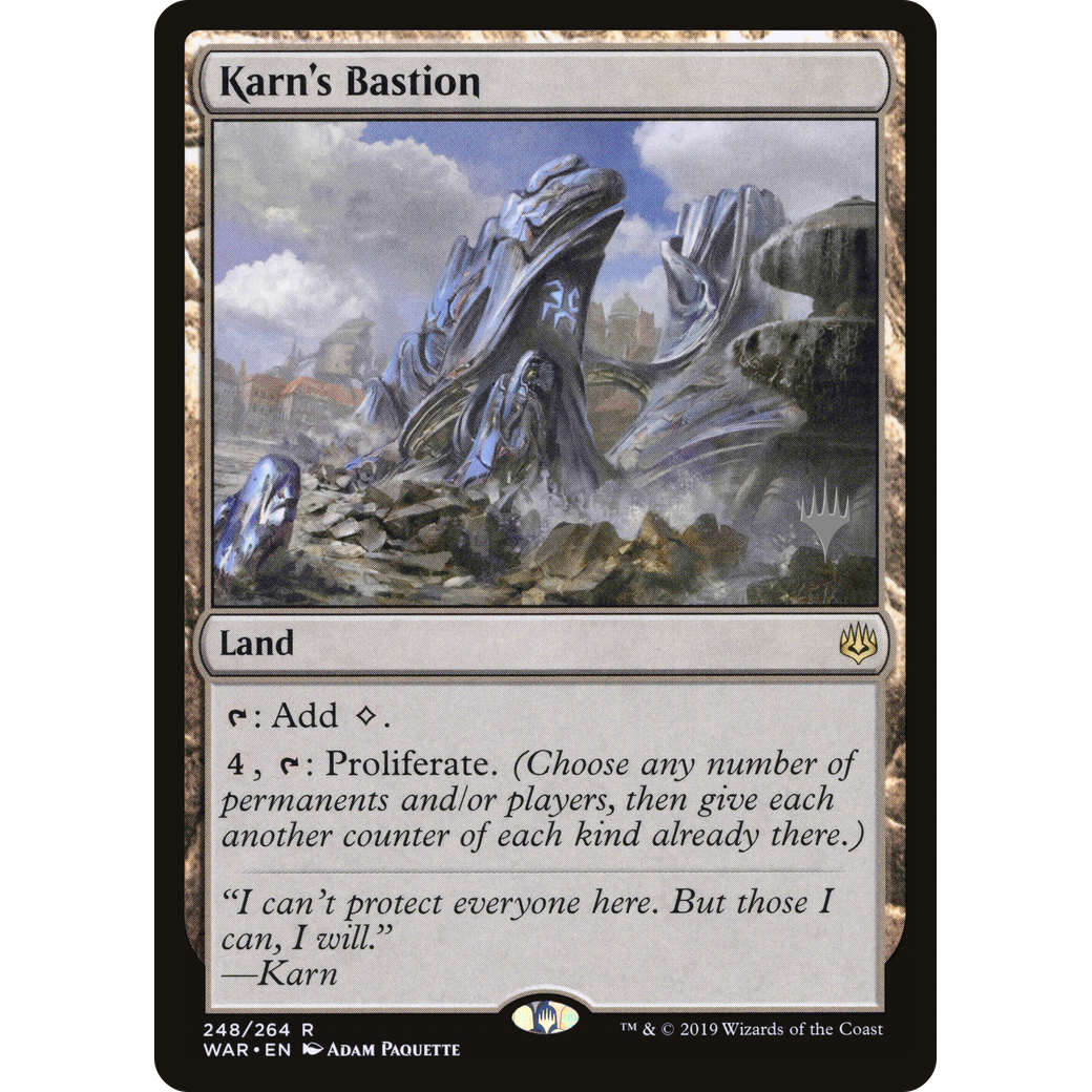 Karn's Bastion (PPELD-248) - War of the Spark Promos