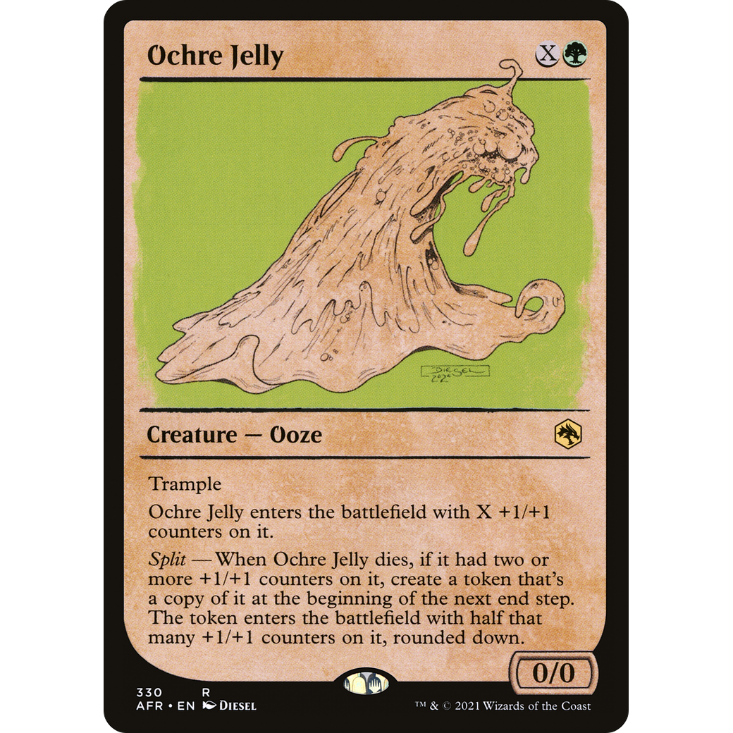 Ochre Jelly (Showcase) (AFR-330) - Adventures in the Forgotten Realms: (Showcase)