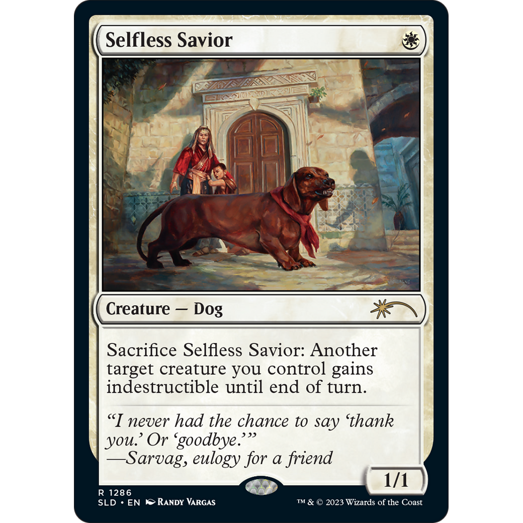 Selfless Savior (SLD-1286) - Secret Lair Drop