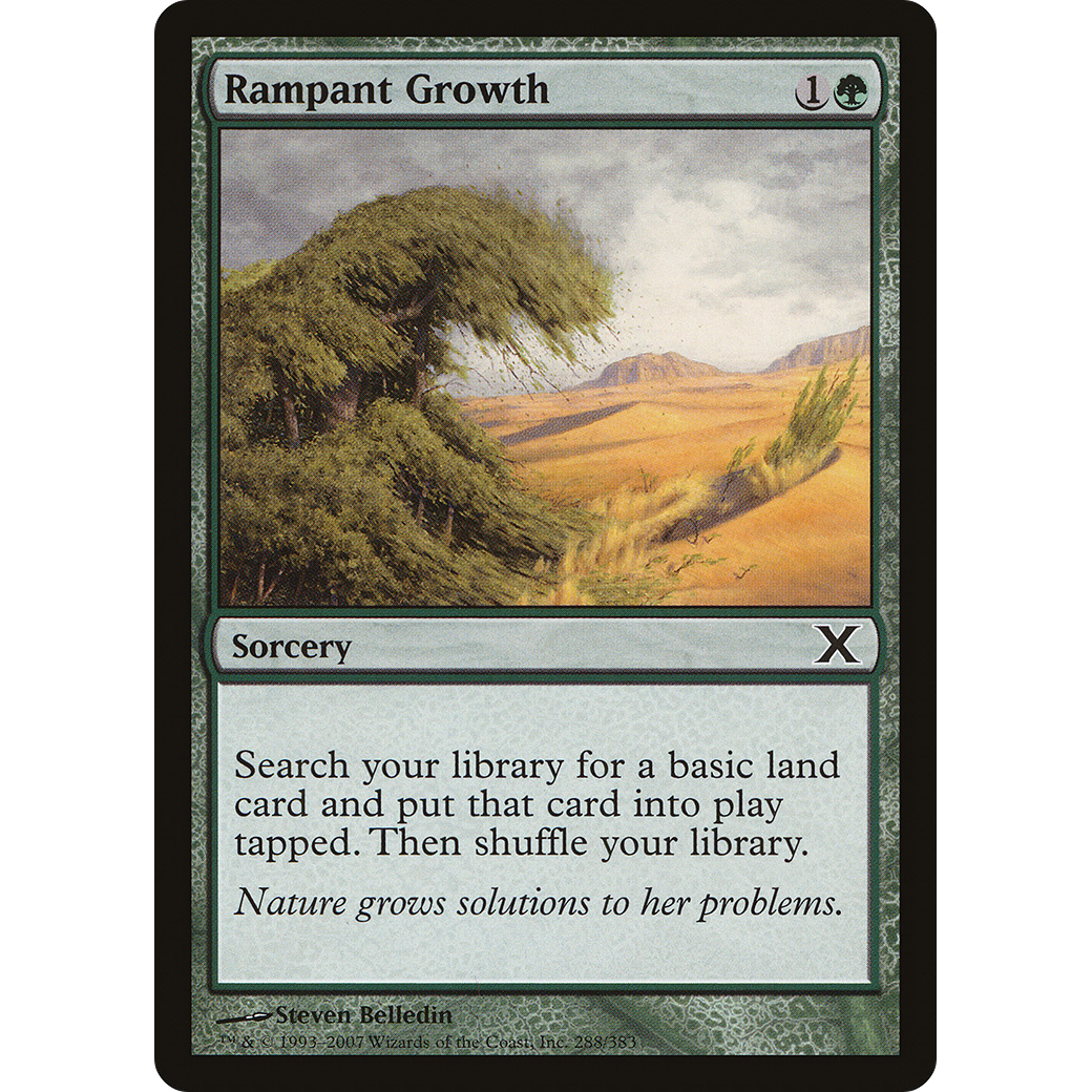 Rampant Growth (10E-288) - Tenth Edition Foil