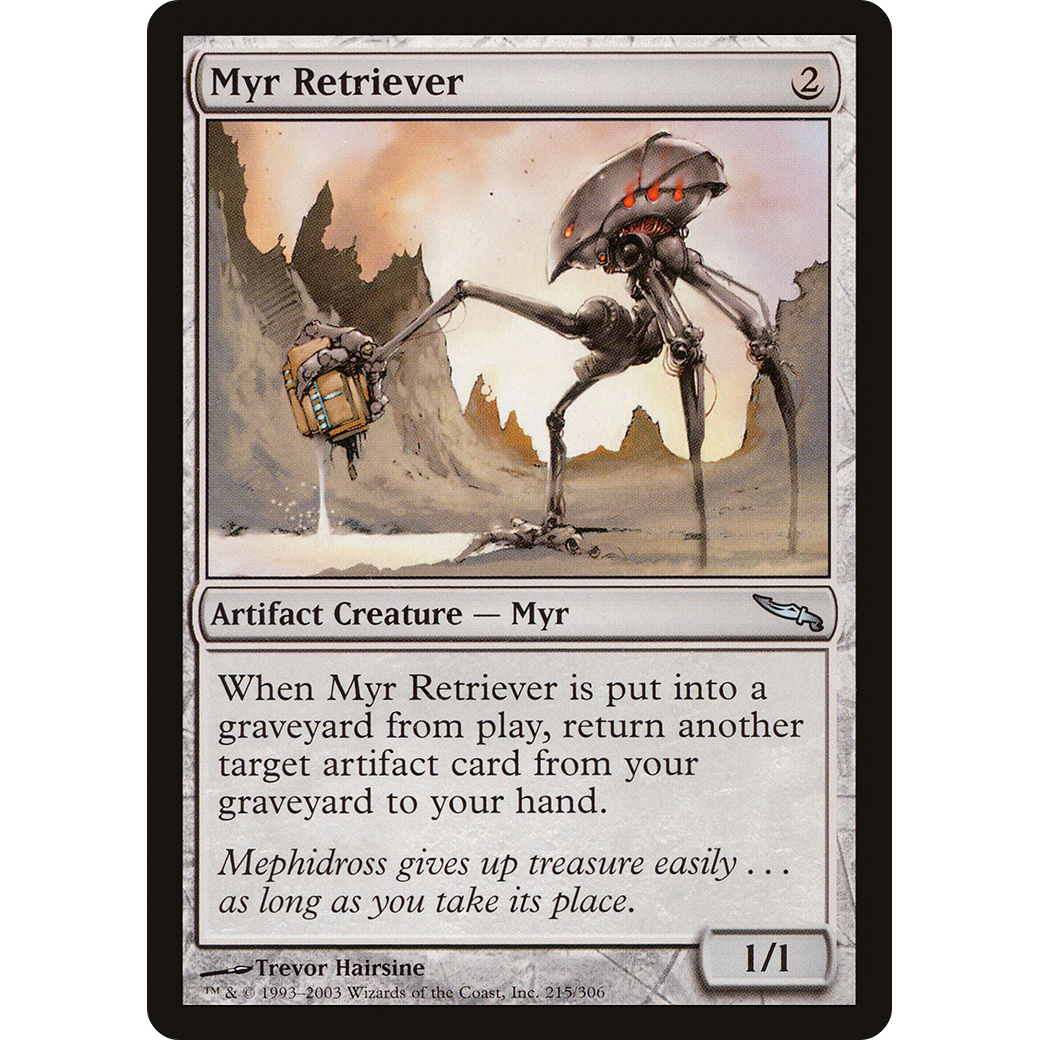 Myr Retriever (MRD-215) - Mirrodin Foil