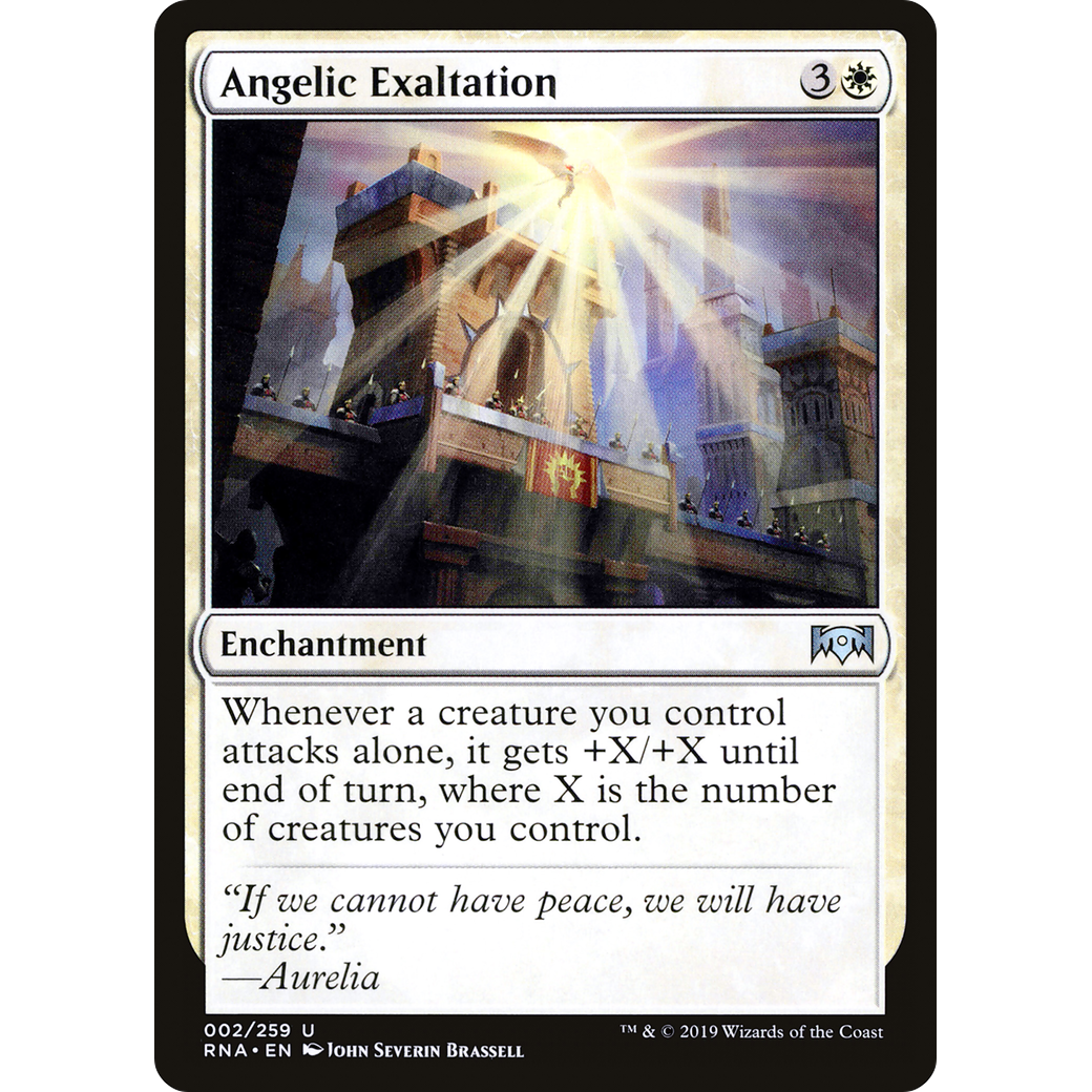 Angelic Exaltation (RNA-002) - Ravnica Allegiance