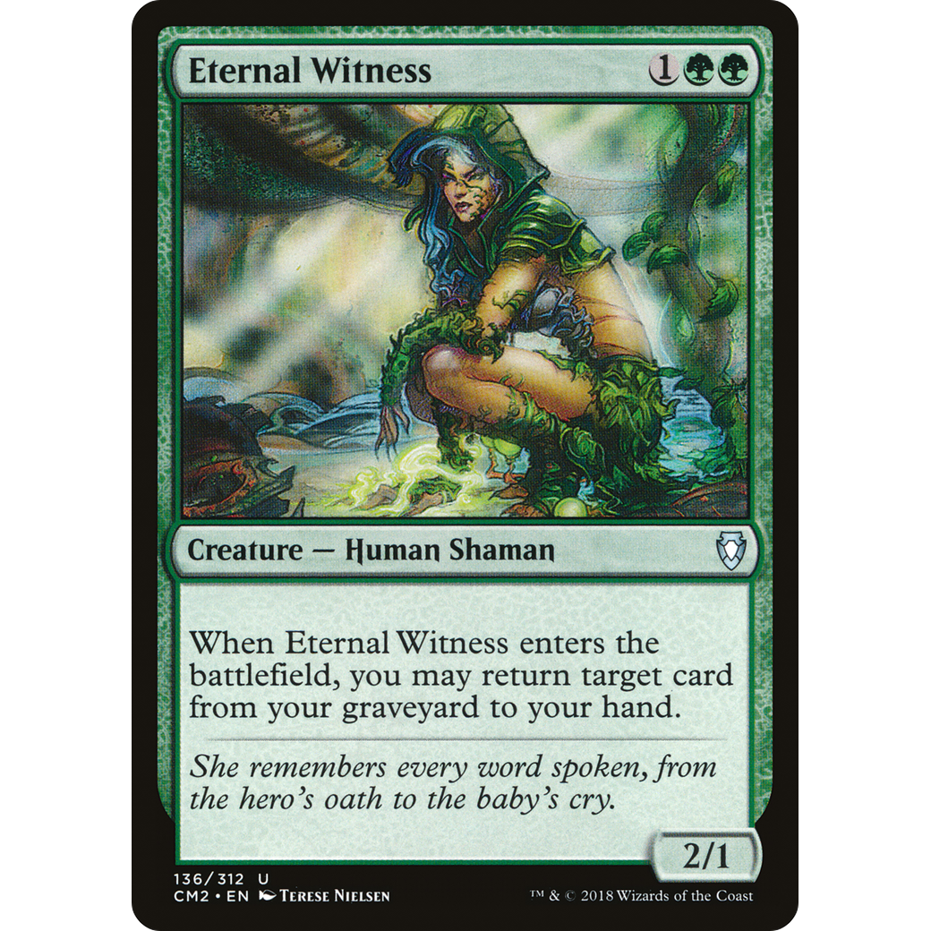 Eternal Witness (CM2-136) - Commander Anthology Volume II