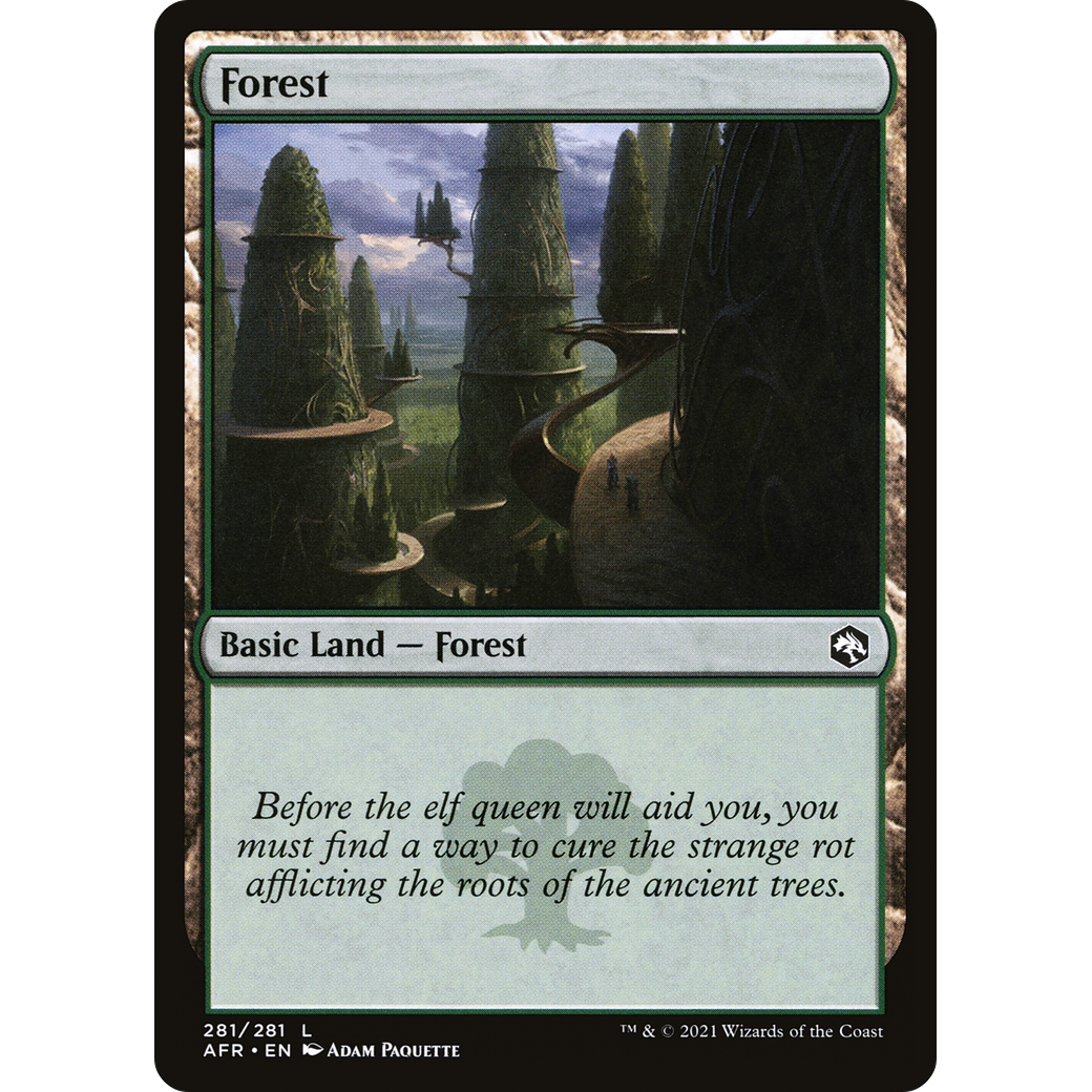 Forest (281) (AFR-281) - Adventures in the Forgotten Realms