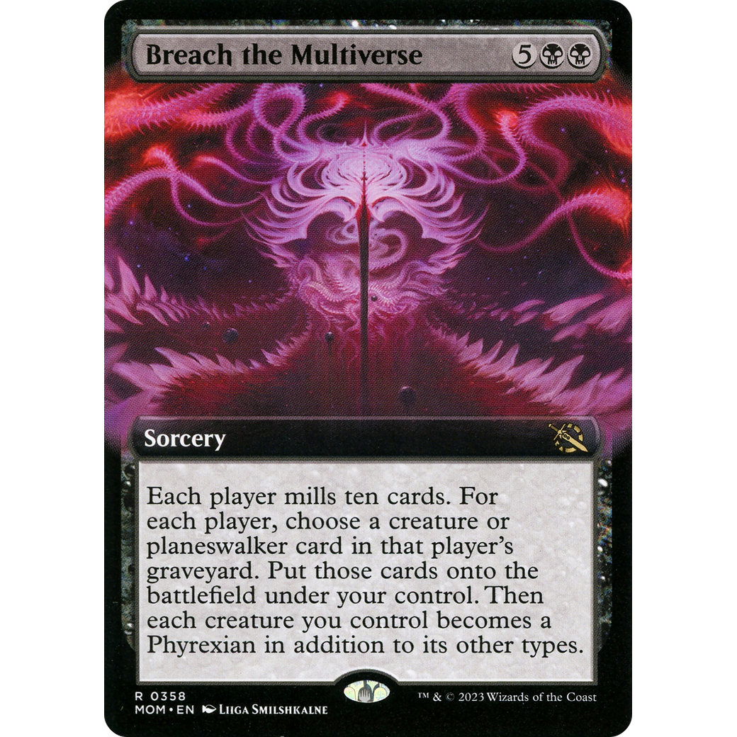 Breach the Multiverse (MOM-358) - March of the Machine: (Extended Art)
