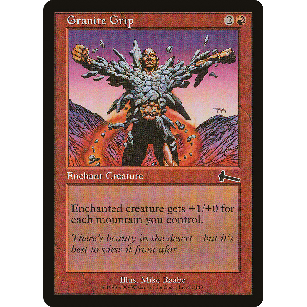 Granite Grip (ULG-081) - Urza's Legacy Foil
