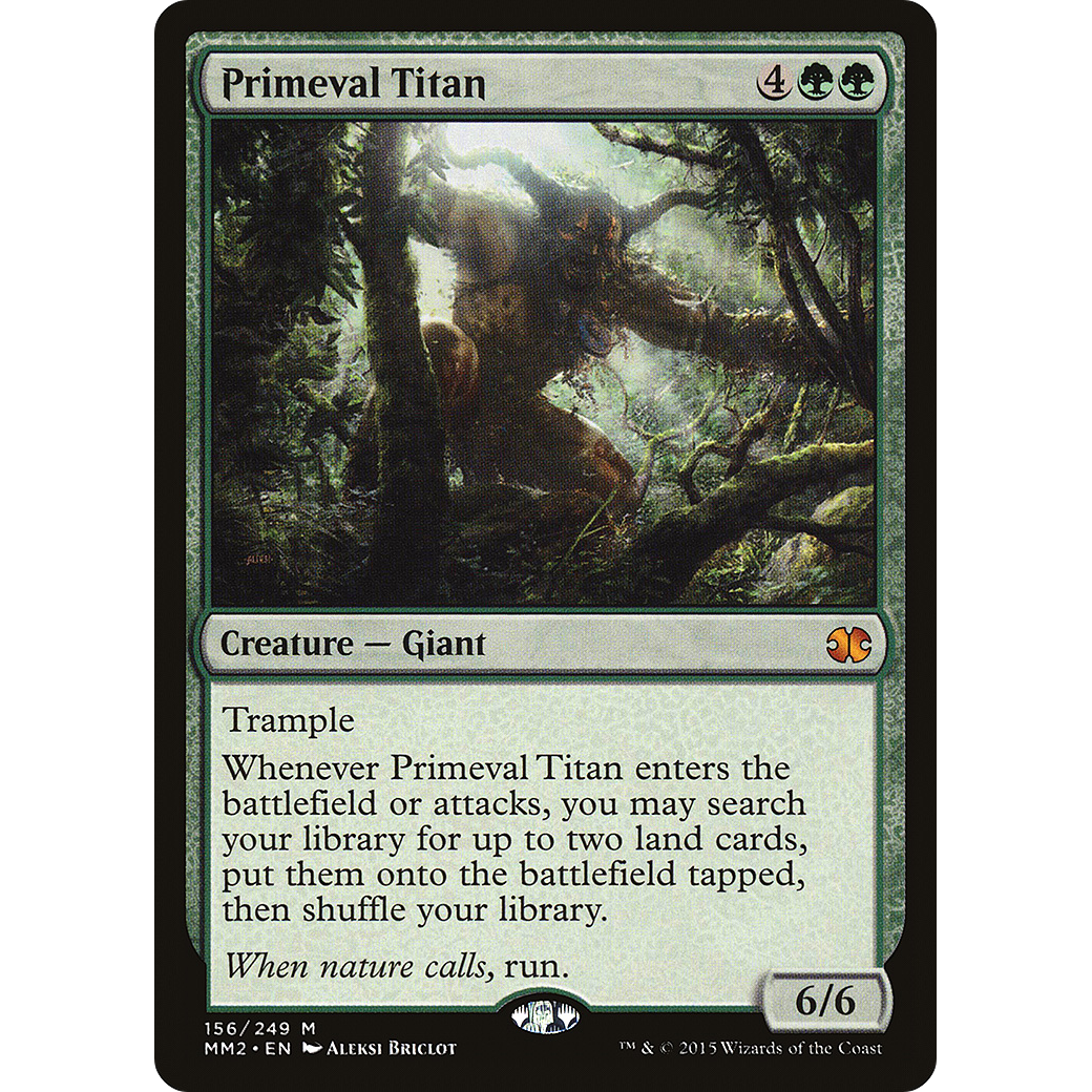 Primeval Titan (MM2-156) - Modern Masters 2015 Foil