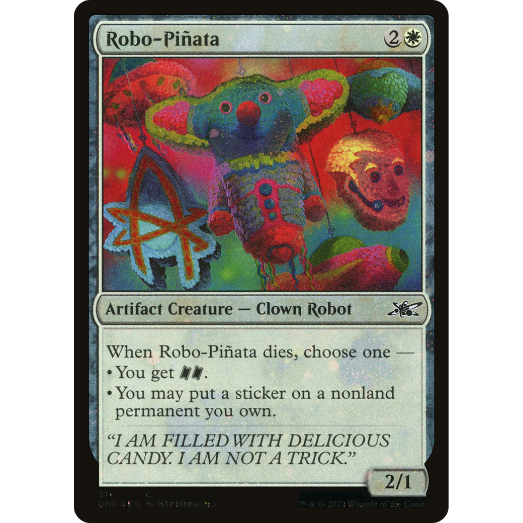 Robo-Pinata (Galaxy Foil) (UNF-311) - Unfinity Foil