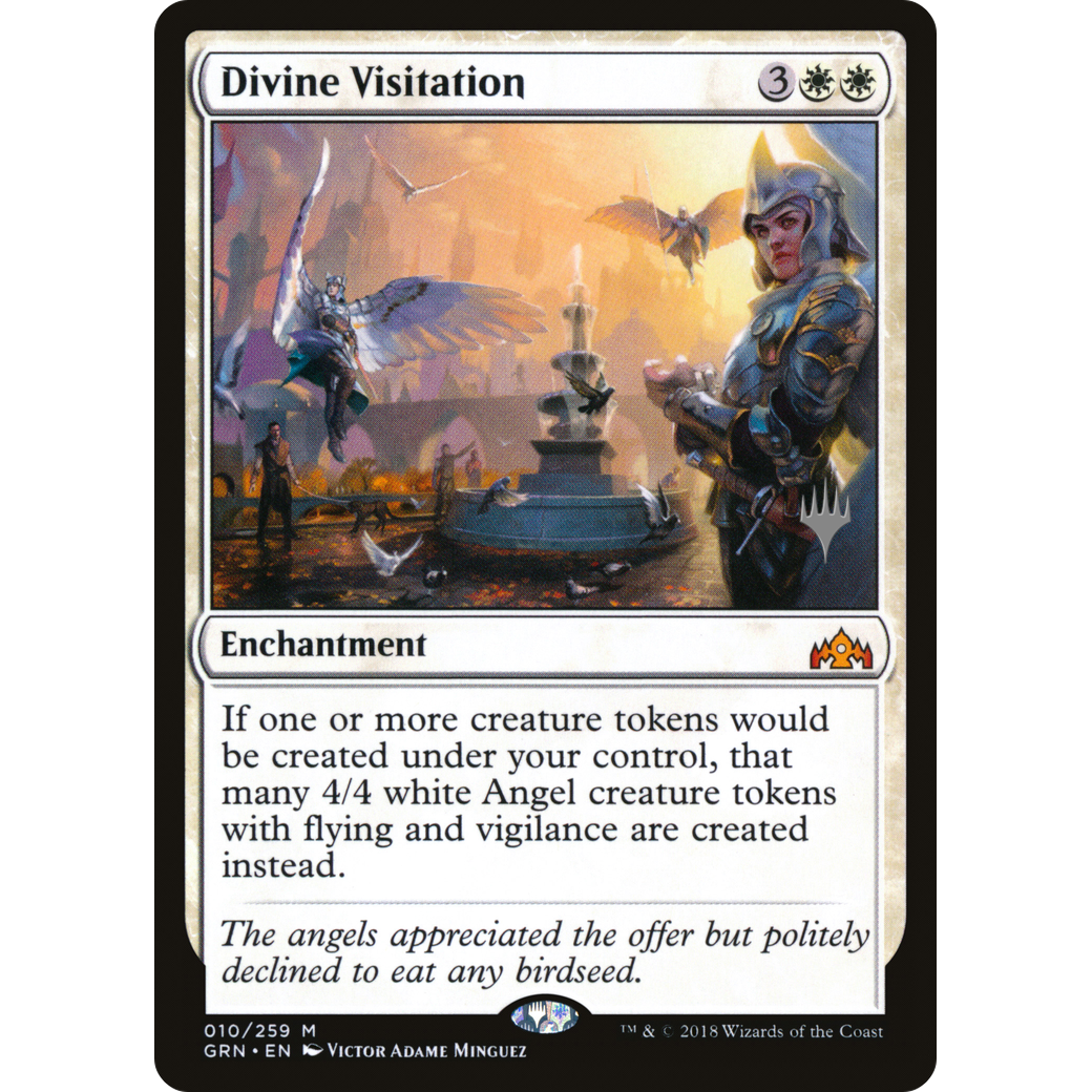 Divine Visitation (PPTHB-010) - Guilds of Ravnica Promos Foil