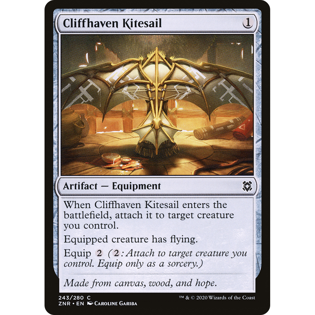 Cliffhaven Kitesail (ZNR-243) - Zendikar Rising Foil