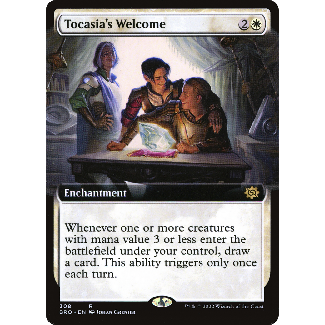 Tocasia's Welcome (Extended Art) (BRO-308) - The Brothers' War: (Extended Art)
