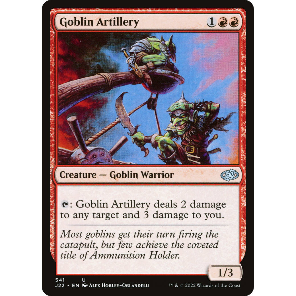 Goblin Artillery (J22-541) - Jumpstart 2022