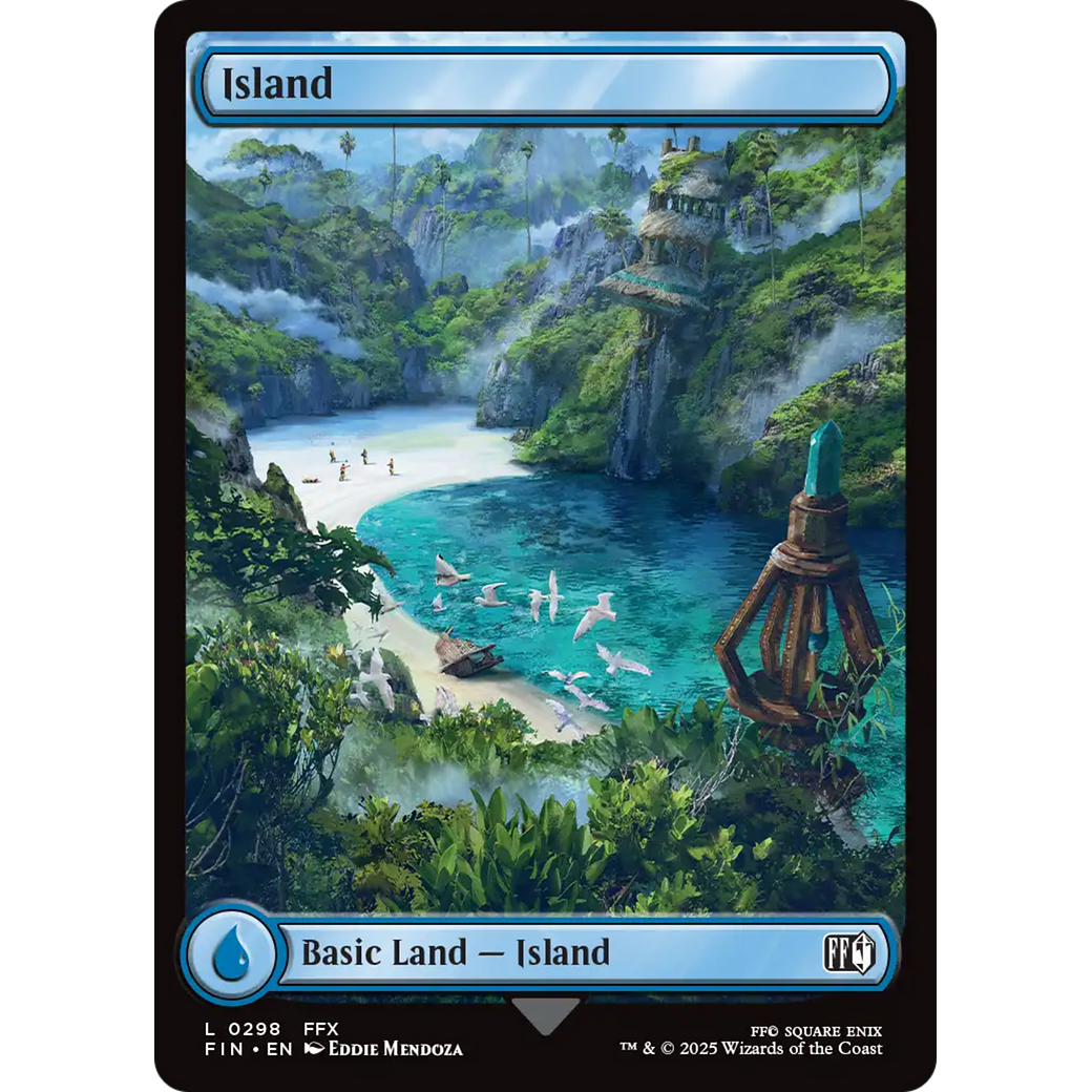 Island (FIN-298) - FINAL FANTASY Foil