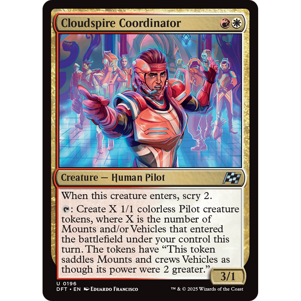 Cloudspire Coordinator (DFT-196) - Aetherdrift Foil
