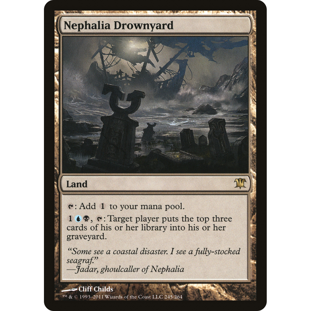 Nephalia Drownyard (ISD-245) - Innistrad Foil