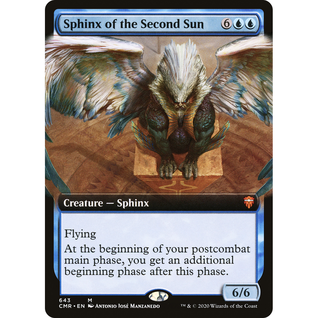 Sphinx of the Second Sun (Extended Art) (CMR-643) - Commander Legends: (Extended Art)