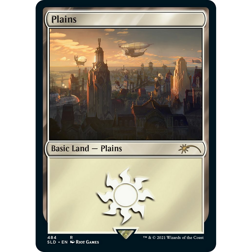 Plains (Secret Lair x Arcane: Lands) (SLD-484) - Secret Lair Drop Foil