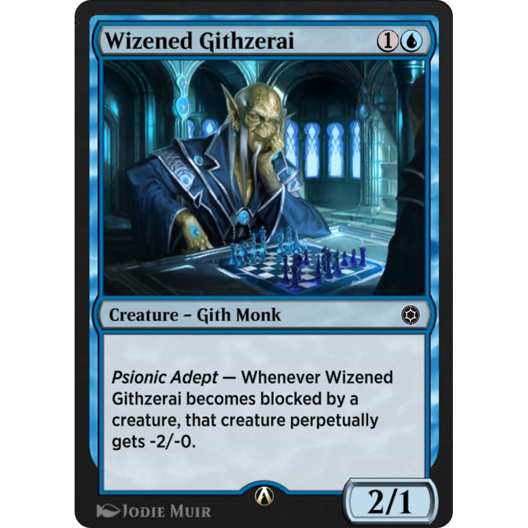 Wizened Githzerai (HBG-042) - Alchemy Horizons: Baldur's Gate
