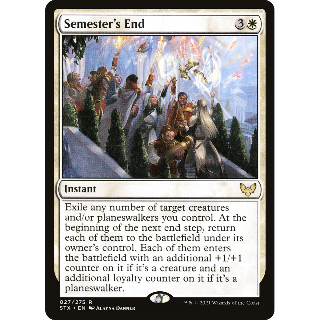 Semester's End (STX-027) - Strixhaven: School of Mages