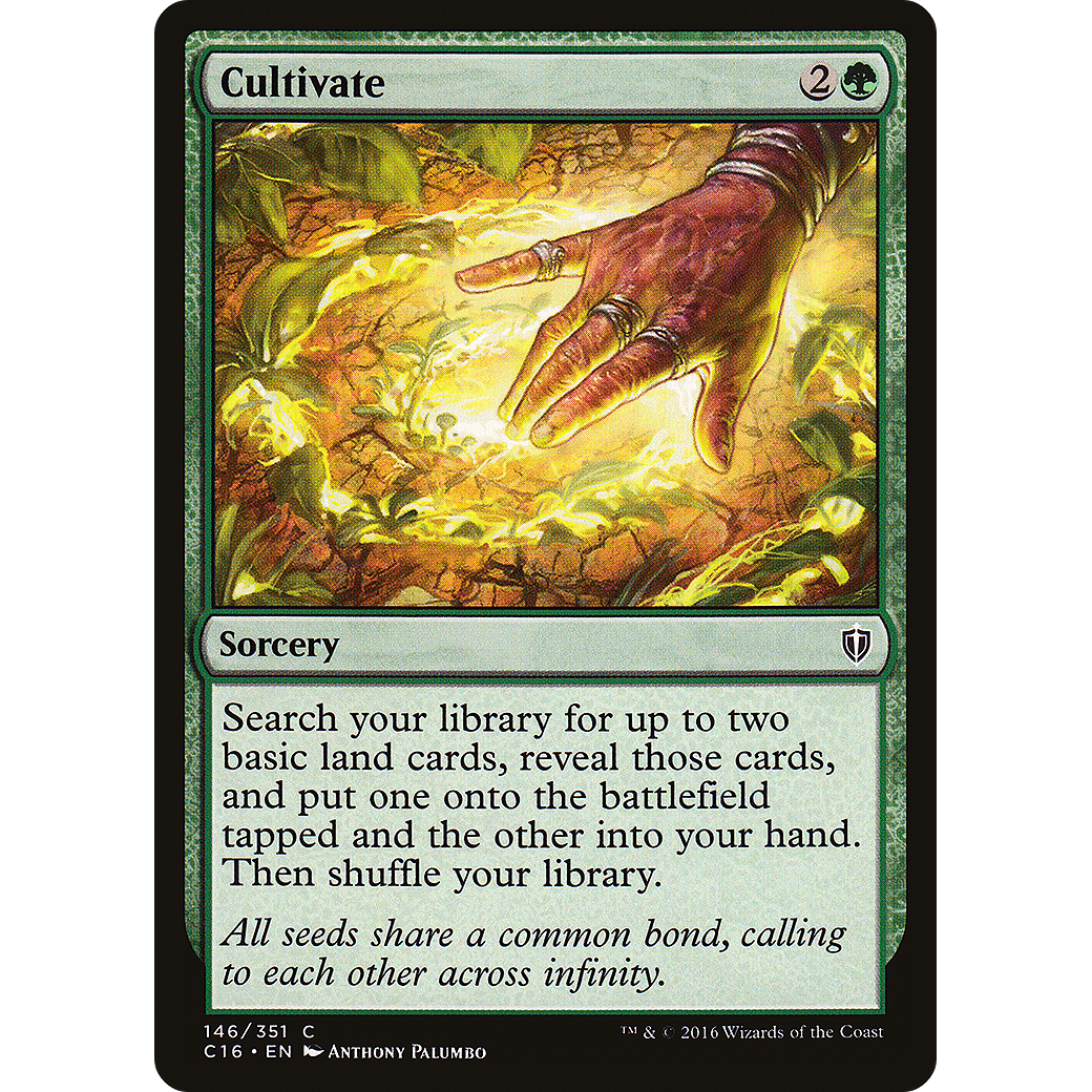 Cultivate (C16-146) - Commander 2016