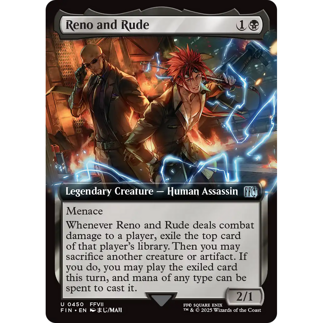Reno and Rude (FIN-450) - FINAL FANTASY: (Extended Art)