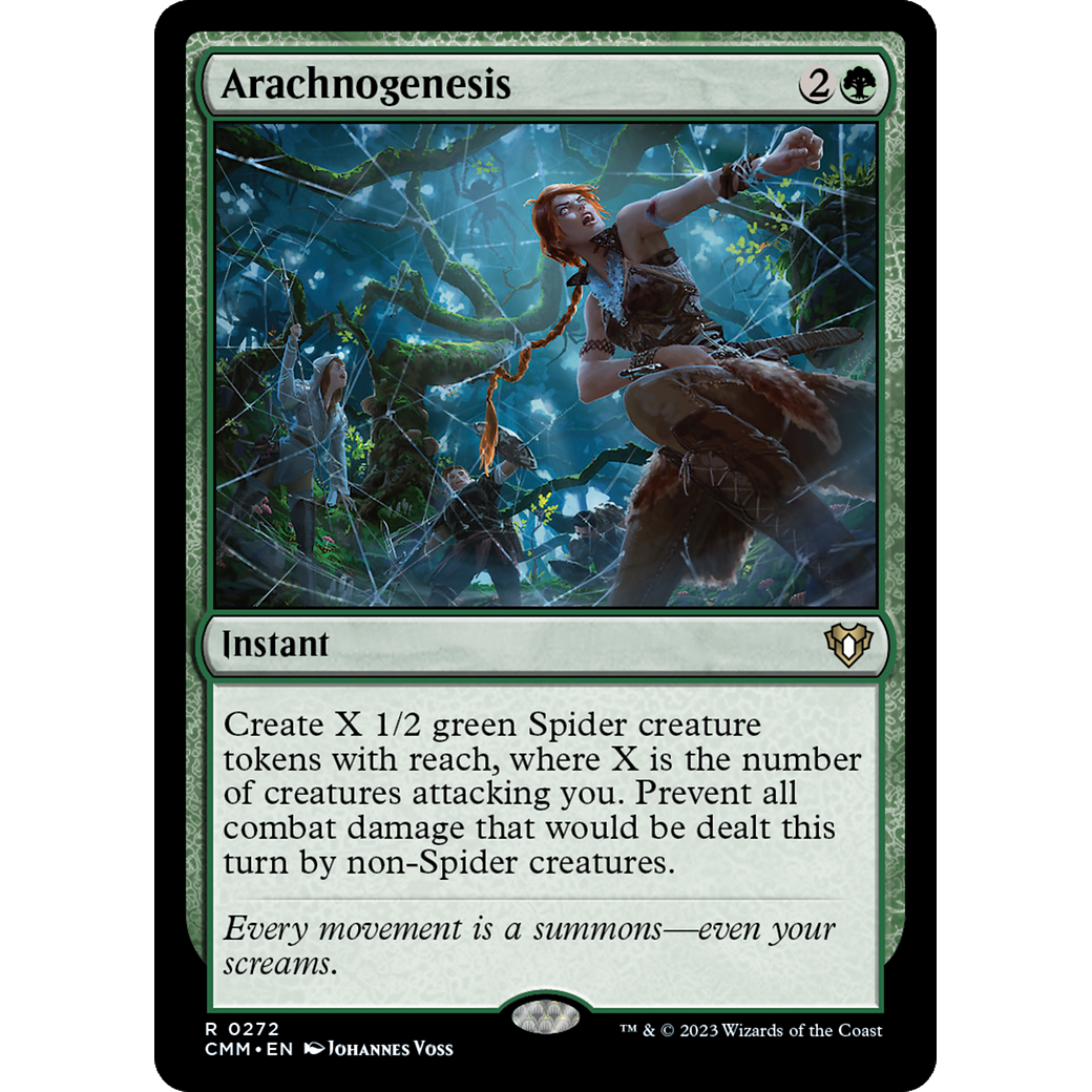 Arachnogenesis (CMM-272) - Commander Masters Foil