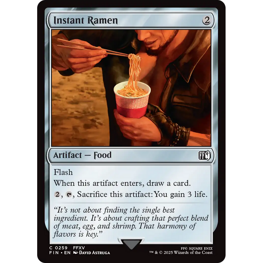Instant Ramen (FIN-259) - FINAL FANTASY Foil