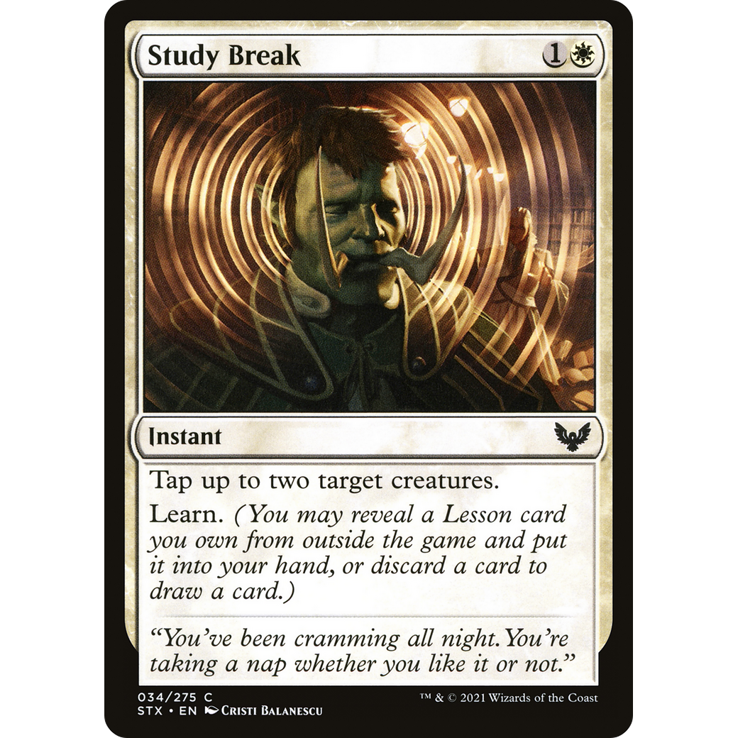 Study Break (STX-034) - Strixhaven: School of Mages Foil