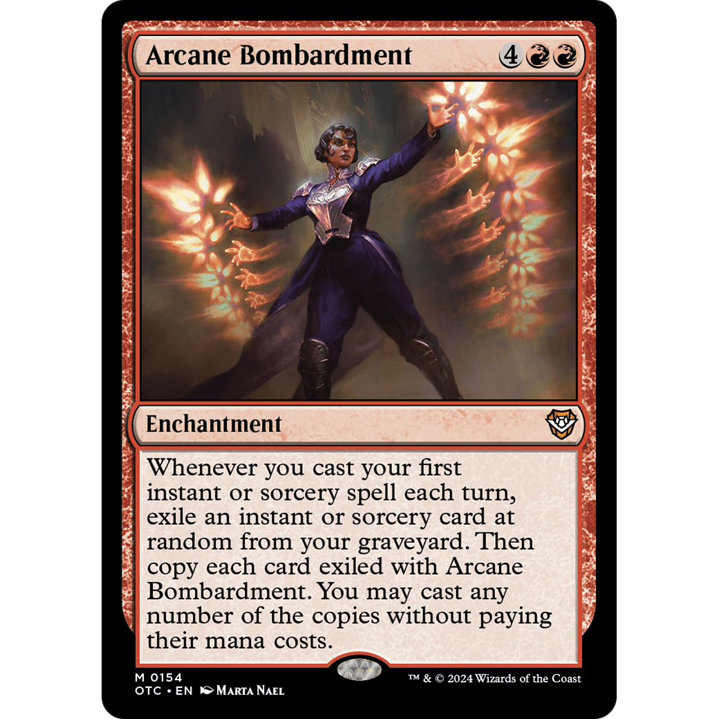 Arcane Bombardment (OTC-154) - Outlaws of Thunder Junction Commander