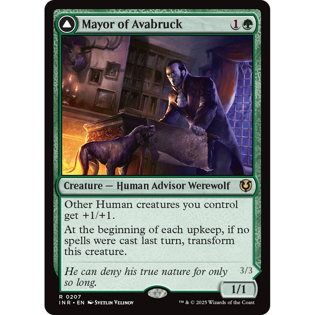 Mayor of Avabruck // Howlpack Alpha (INR-207) - Innistrad Remastered Foil