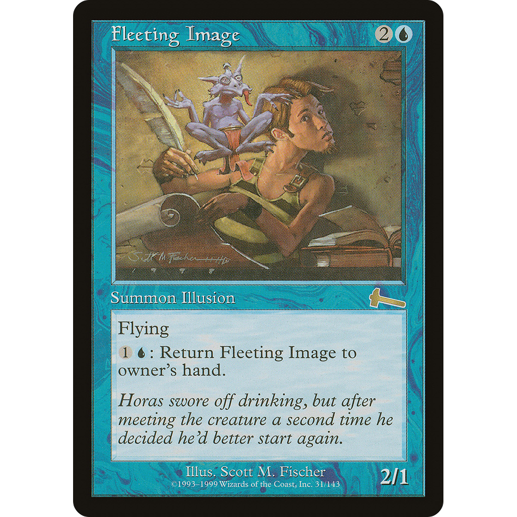 Fleeting Image (ULG-031) - Urza's Legacy Foil