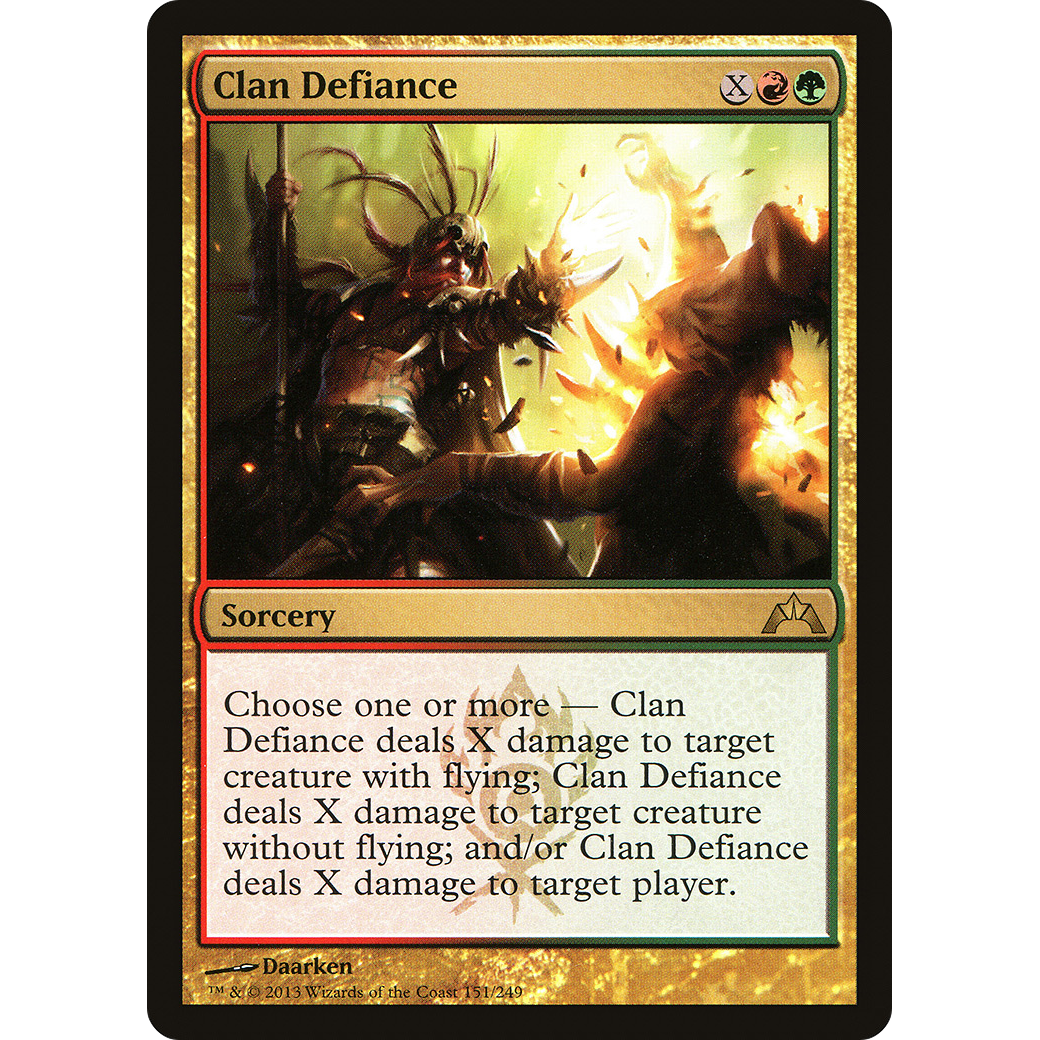 Clan Defiance (GTC-151) - Gatecrash