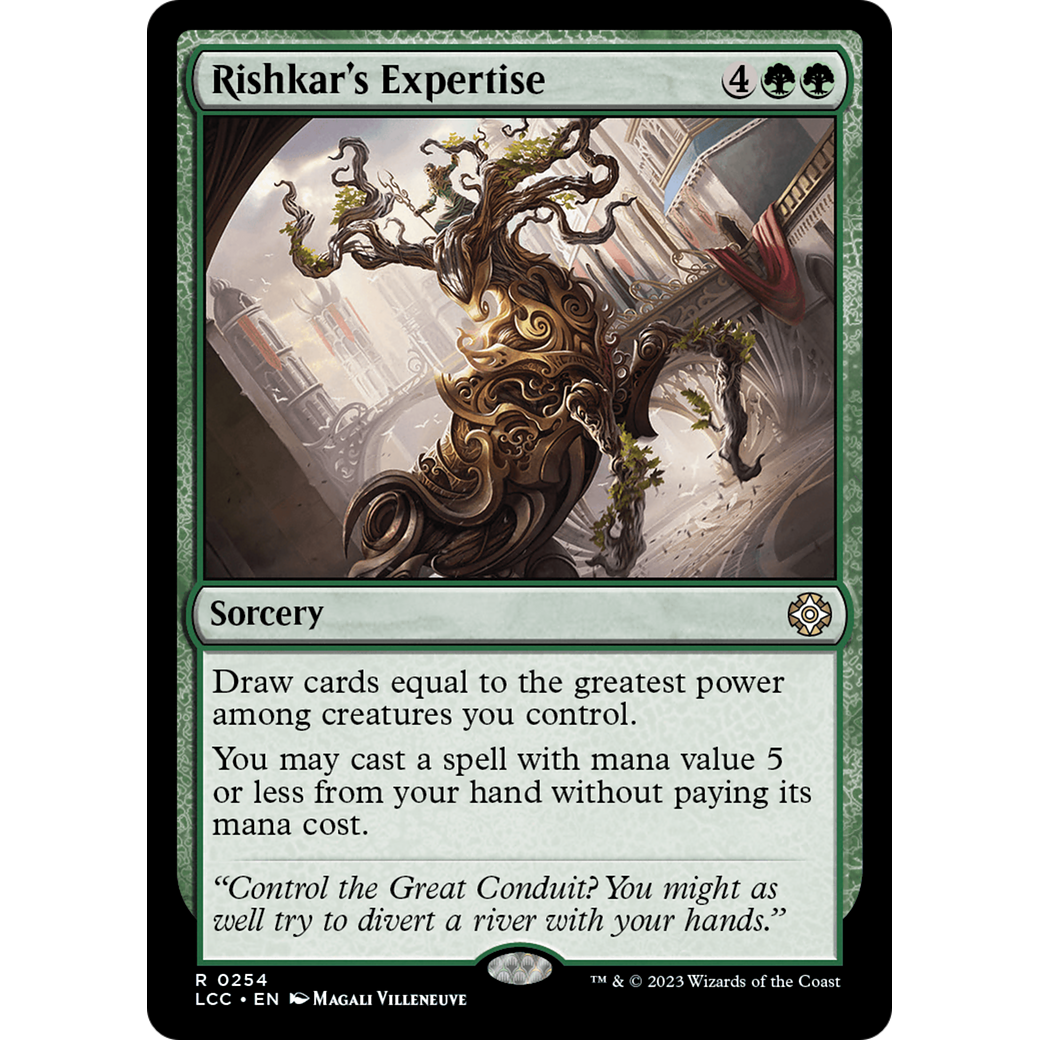 Rishkar's Expertise (LCC-254) - The Lost Caverns of Ixalan Commander