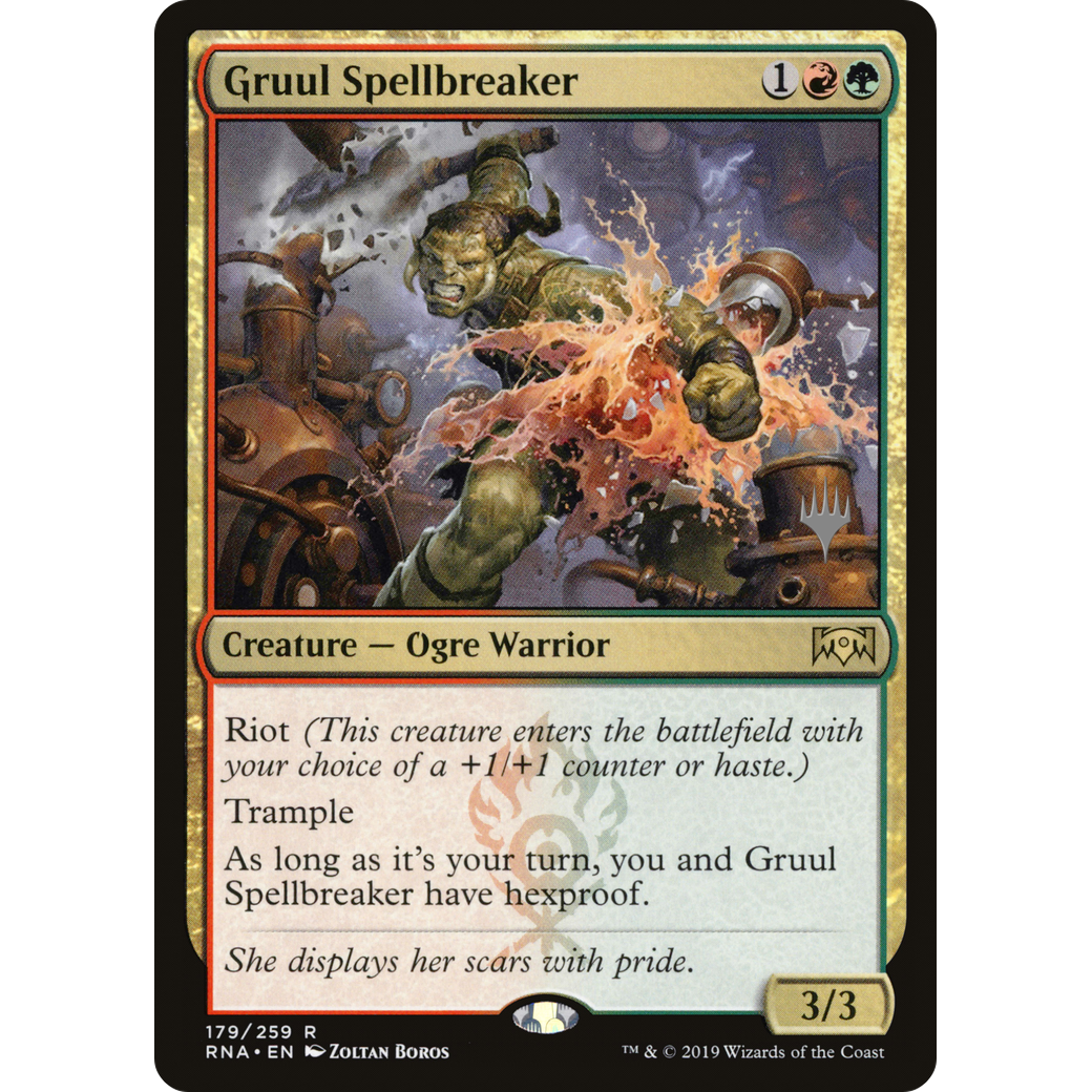 Gruul Spellbreaker (PPELD-179) - Ravnica Allegiance Promos