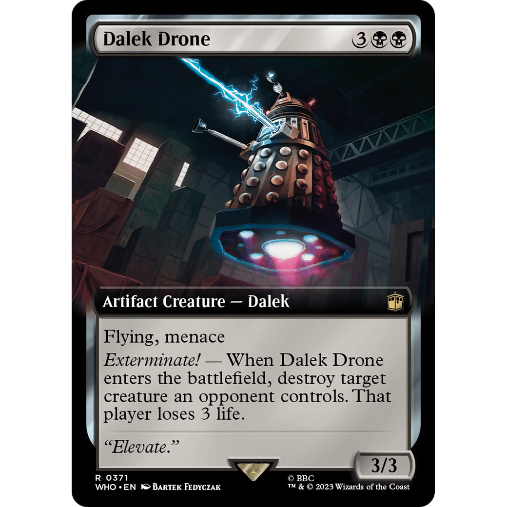 Dalek Drone (Extended Art) (WHO-371) - Doctor Who: (Extended Art) Foil