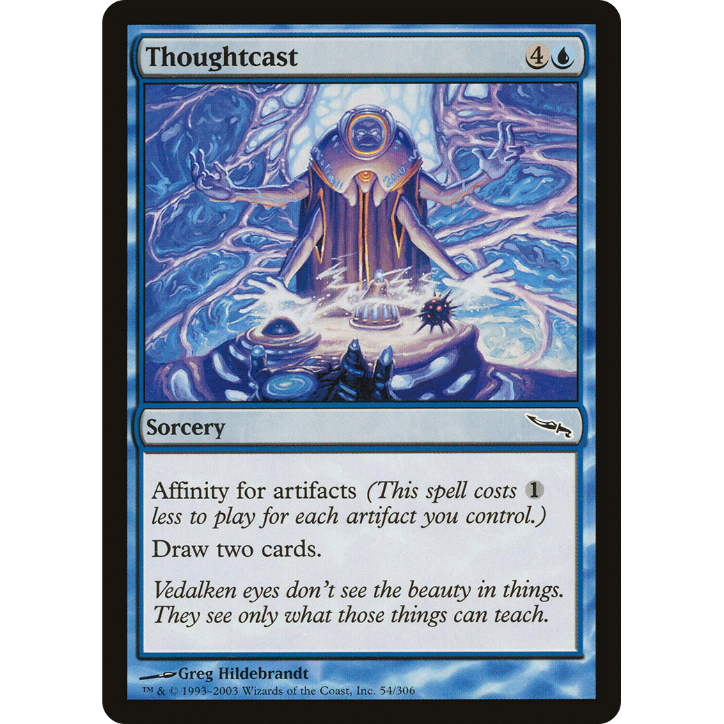 Thoughtcast (MRD-054) - Mirrodin