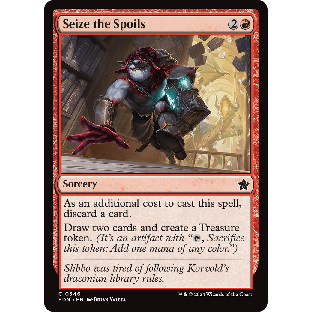 Seize the Spoils (FDN-546) - Foundations