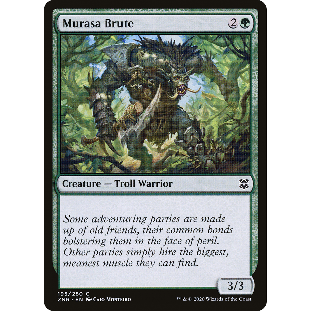 Murasa Brute (ZNR-195) - Zendikar Rising