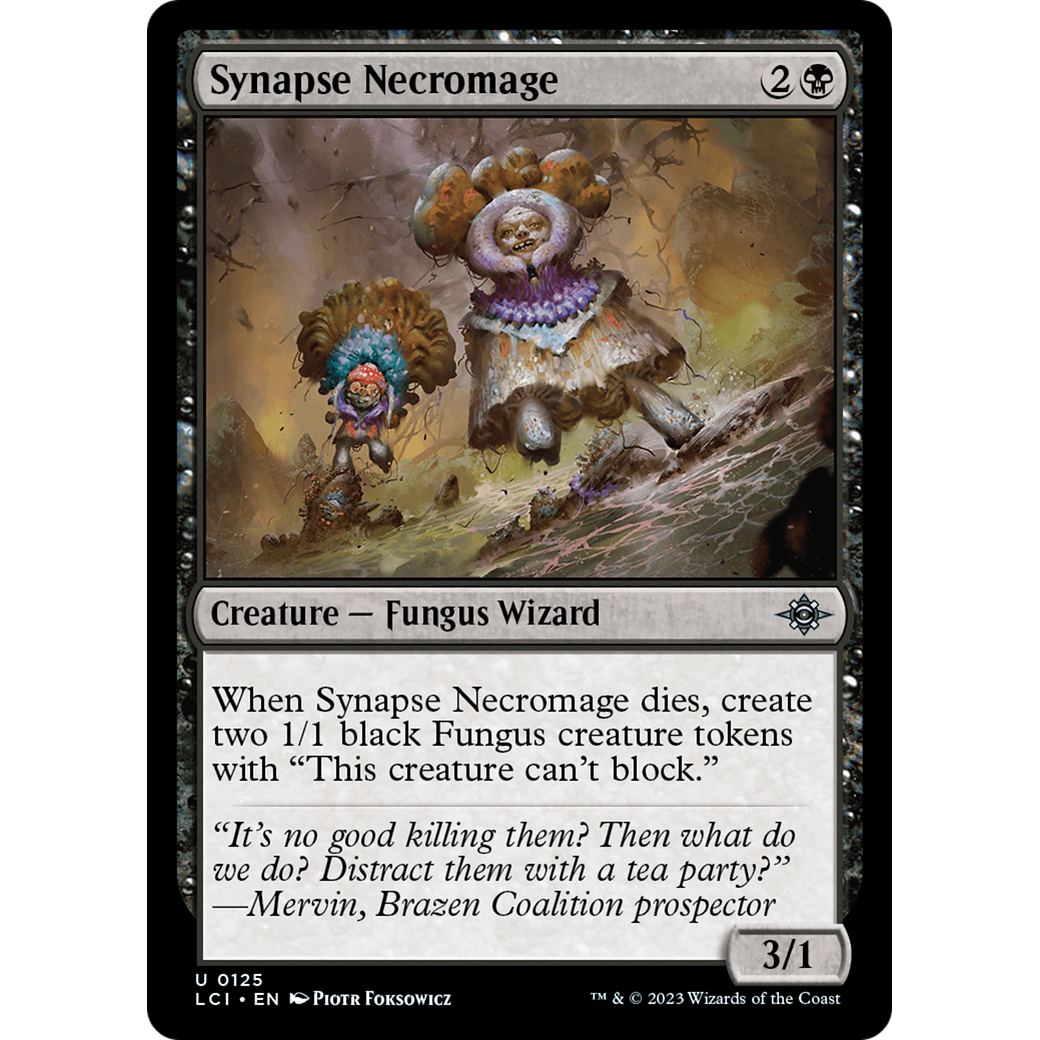 Synapse Necromage (LCI-125) - The Lost Caverns of Ixalan Foil