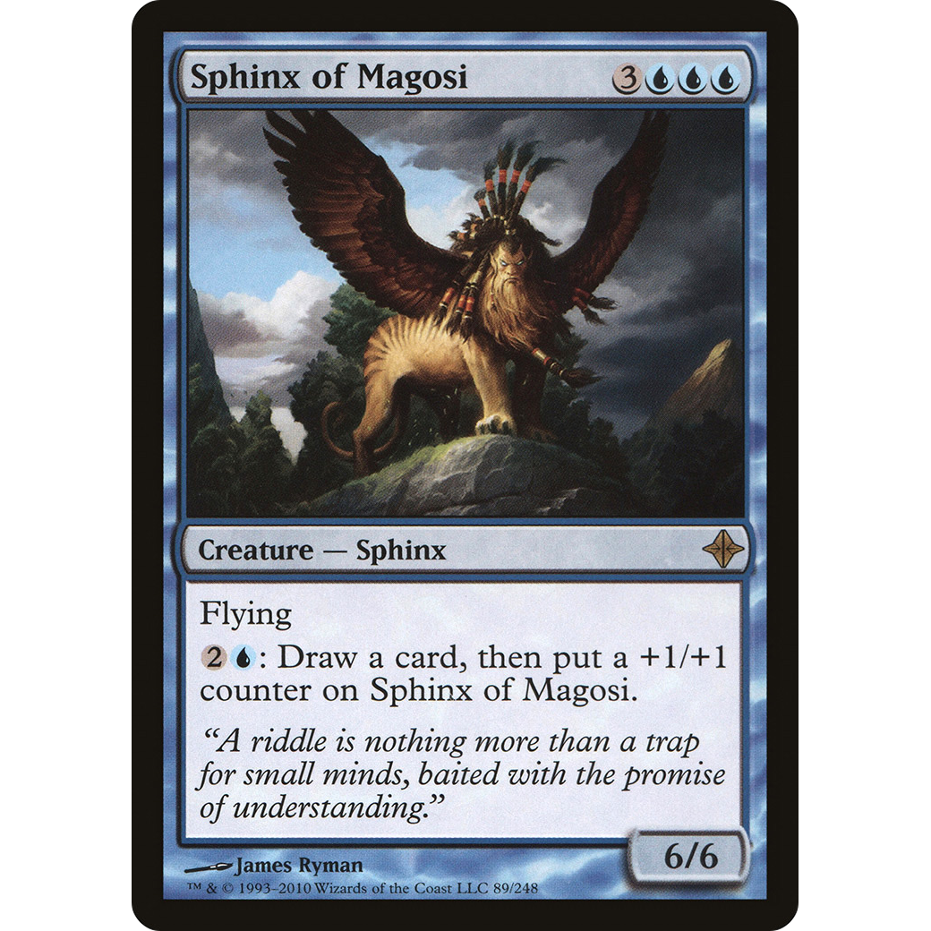 Sphinx of Magosi (ROE-089) - Rise of the Eldrazi Foil