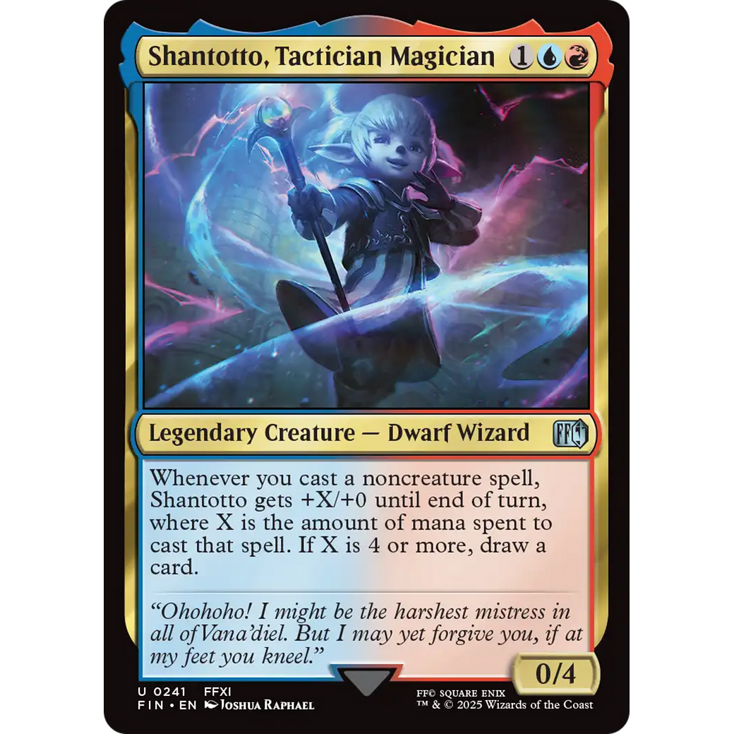 Shantotto, Tactician Magician (FIN-241) - FINAL FANTASY Foil